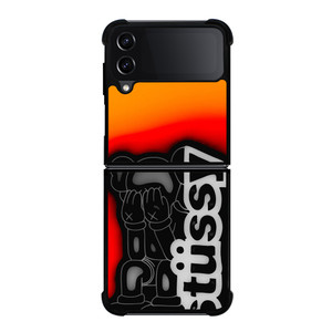 KAWS STUSSY Samsung Galaxy Z Flip 4 Case Cover