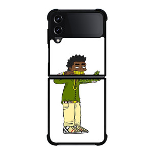 KODAK BLACK CARTOON MONEY Samsung Galaxy Z Flip 4 Case Cover KODAK BLACK CARTOON MONEY Samsung Galaxy Z Flip 4 Case Cover