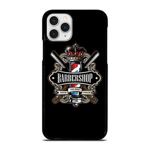 BARBERSHOP POLE HAIR CUT LOGO iPhone 11 Pro Case Cover