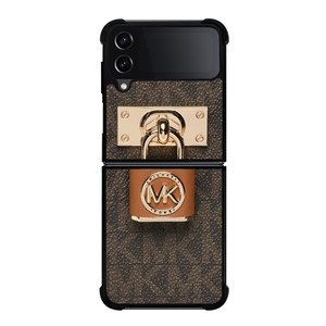 MICHAEL KORS MK LOGO PADLOCK Samsung Galaxy Z Flip 4 Case Cover MICHAEL KORS MK LOGO PADLOCK Samsung Galaxy Z Flip 4 Case Cover