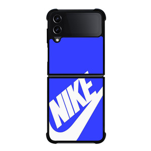 NIKE LOGO BLUE Samsung Galaxy Z Flip 4 Case Cover NIKE LOGO BLUE Samsung Galaxy Z Flip 4 Case Cover