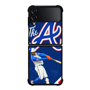 OZZIE ALBIES ATLANTA BRAVES Samsung Galaxy Z Flip 4 Case Cover OZZIE ALBIES ATLANTA BRAVES Samsung Galaxy Z Flip 4 Case Cover
