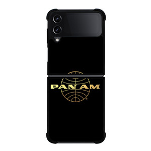 PAN AM AIRWAYS LOGO AMERICAN AIRLINES Samsung Galaxy Z Flip 4 Case Cover PAN AM AIRWAYS LOGO AMERICAN AIRLINES Samsung Galaxy Z Flip 4 Case Cover