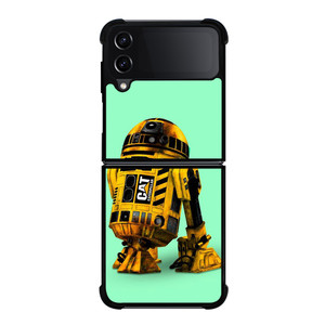 R2D2 STAR WARS CATERPILLAR ROBOT Samsung Galaxy Z Flip 4 Case Cover R2D2 STAR WARS CATERPILLAR ROBOT Samsung Galaxy Z Flip 4 Case Cover