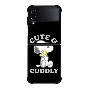 SNOOPY THE PEANUTS CUTE AND CUDDLY Samsung Galaxy Z Flip 4 Case Cover SNOOPY THE PEANUTS CUTE AND CUDDLY Samsung Galaxy Z Flip 4 Case Cover