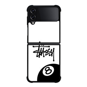 STUSSY 8 BILLIARD BALL Samsung Galaxy Z Flip 4 Case Cover STUSSY 8 BILLIARD BALL Samsung Galaxy Z Flip 4 Case Cover