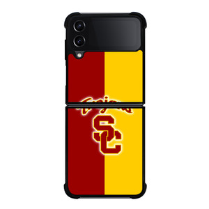 USC TROJANS BASKETBALL UNIVERSITY LOGO Samsung Galaxy Z Flip 4 Case Cover