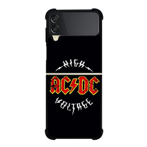 ACDC AC DC BAND HIGH VOLTAGE Samsung Galaxy Z Flip 3 Case Cover