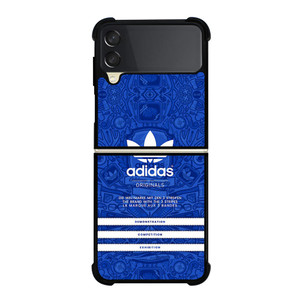 ADIDAS LOGO ORIGINALS BLUE Samsung Galaxy Z Flip 3 Case Cover