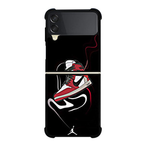 AIR JORDAN NIKE SHOE LOGO Samsung Galaxy Z Flip 3 Case Cover