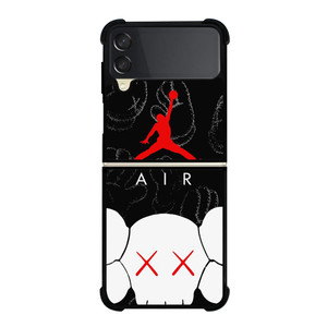 AIR JORDAN X KAWS LOGO Samsung Galaxy Z Flip 3 Case Cover