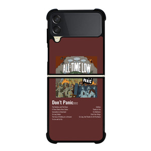 ALL TIME LOW DON'T PANIC 2012 Samsung Galaxy Z Flip 3 Case Cover
