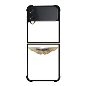 ASTON MARTIN CAR GOLD LOGO Samsung Galaxy Z Flip 3 Case Cover