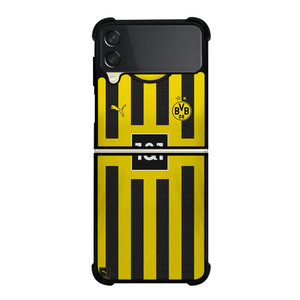 BORUSSIA DORTMUND BVB FOOTLBALL JERSEY Samsung Galaxy Z Flip 3 Case Cover