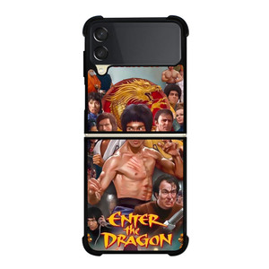 BRUCE LEE ENTER THE DRAGON Samsung Galaxy Z Flip 3 Case Cover BRUCE LEE ENTER THE DRAGON Samsung Galaxy Z Flip 3 Case Cover