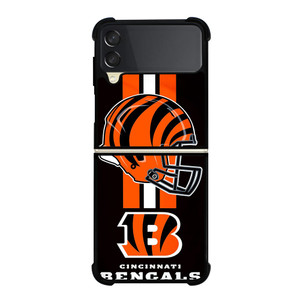 CINCINNATI BENGALS NFL FOOTBALL TEAM LOGO Samsung Galaxy Z Flip 3 Case Cover