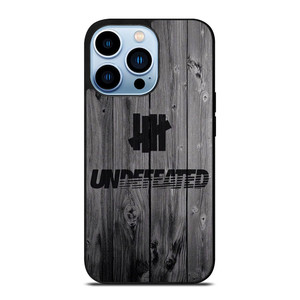 UNDEFEATED WOODEN iPhone 13 Pro Max Case Cover