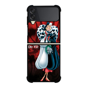 CRUELLA DE VIL DISNEY VILLAIN Samsung Galaxy Z Flip 3 Case Cover