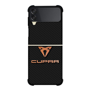 CUPRA CAR LOGO CARBON Samsung Galaxy Z Flip 3 Case Cover