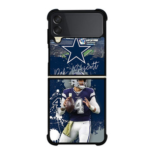 DAK PRESCOTT DALLAS COWBOYS FOOTBALL Samsung Galaxy Z Flip 3 Case Cover