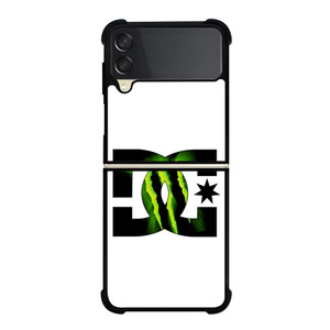 DC SHOES LOGO GREEN Samsung Galaxy Z Flip 3 Case Cover