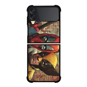 DEADPOOL X WOLVERINE MARVEL COMICS Samsung Galaxy Z Flip 3 Case Cover