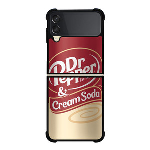 DR PEPPER BANANA CREAM SODA Samsung Galaxy Z Flip 3 Case Cover