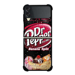 DR PEPPER BANANA SPLIT Samsung Galaxy Z Flip 3 Case Cover