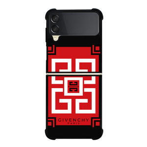 GIVENCHY PARIS RED LOGO Samsung Galaxy Z Flip 3 Case Cover
