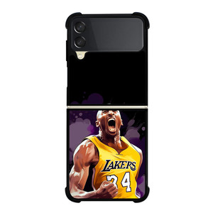 KOBE BRYANT 24 LA LAKERS Samsung Galaxy Z Flip 3 Case Cover KOBE BRYANT 24 LA LAKERS Samsung Galaxy Z Flip 3 Case Cover