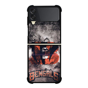 LOGO CINCINNATI BENGALS NFL FOOTBALL TEAM Samsung Galaxy Z Flip 3 Case Cover