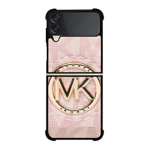 MICHAEL KORS LOGO MK PINK Samsung Galaxy Z Flip 3 Case Cover MICHAEL KORS LOGO MK PINK Samsung Galaxy Z Flip 3 Case Cover