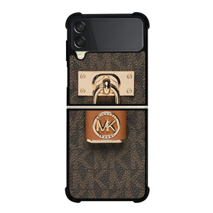 MICHAEL KORS MK LOGO PADLOCK Samsung Galaxy Z Flip 3 Case Cover