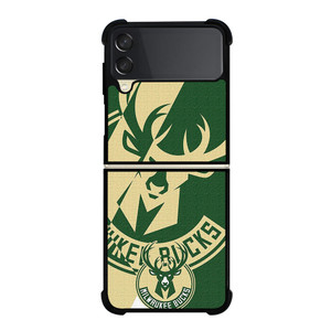 MILWAUKEE BUCKS LOGO BASEBALL TEAM ICON Samsung Galaxy Z Flip 3 Case Cover