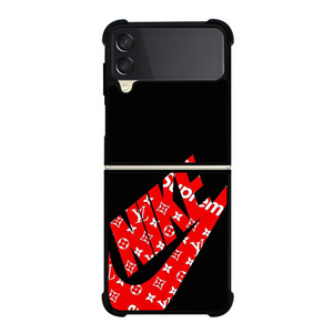 NIKE LV LOUIS VUITTON LOGO Samsung Galaxy Z Flip 3 Case Cover