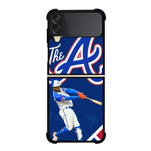 OZZIE ALBIES ATLANTA BRAVES Samsung Galaxy Z Flip 3 Case Cover OZZIE ALBIES ATLANTA BRAVES Samsung Galaxy Z Flip 3 Case Cover