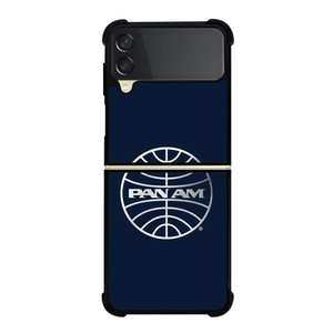PAN AM LOGO AIRLINE AMERICAN AIRWAYS Samsung Galaxy Z Flip 3 Case Cover PAN AM LOGO AIRLINE AMERICAN AIRWAYS Samsung Galaxy Z Flip 3 Case Cover