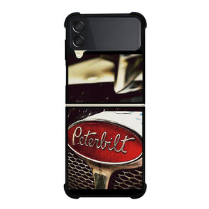 PETERBILT EMBLEM TRUCK LOGO FRONT Samsung Galaxy Z Flip 3 Case Cover PETERBILT EMBLEM TRUCK LOGO FRONT Samsung Galaxy Z Flip 3 Case Cover