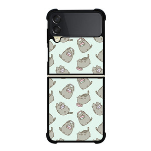 PUSHEEN CAT COLLAGE Samsung Galaxy Z Flip 3 Case Cover PUSHEEN CAT COLLAGE Samsung Galaxy Z Flip 3 Case Cover