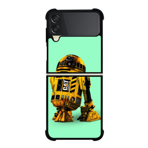 R2D2 STAR WARS CATERPILLAR ROBOT Samsung Galaxy Z Flip 3 Case Cover R2D2 STAR WARS CATERPILLAR ROBOT Samsung Galaxy Z Flip 3 Case Cover