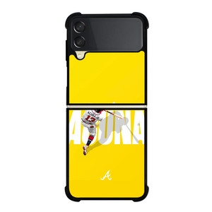 RONALD ACUNA JR ATLANTA BRAVES 13 Samsung Galaxy Z Flip 3 Case Cover RONALD ACUNA JR ATLANTA BRAVES 13 Samsung Galaxy Z Flip 3 Case Cover
