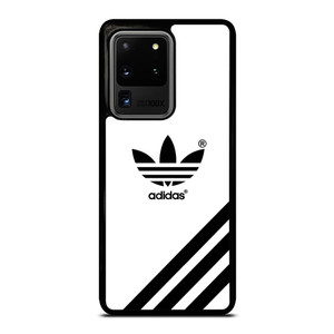 ADIDAS LOGO WHITE CLASSIC STRIPES Samsung Galaxy S20 Ultra Case Cover