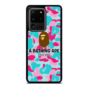BAPE A BATHING APE CAMO Samsung Galaxy S20 Ultra Case Cover