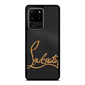 CHRISTIAN LOUBOUTIN LOGO LEATHER Samsung Galaxy S20 Ultra Case Cover