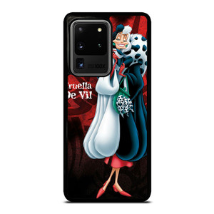 CRUELLA DE VIL DISNEY VILLAIN Samsung Galaxy S20 Ultra Case Cover