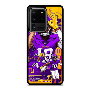 JUSTIN JEFFERSON MINNESOTA VIKINGS NFL Samsung Galaxy S20 Ultra Case Cover JUSTIN JEFFERSON MINNESOTA VIKINGS NFL Samsung Galaxy S20 Ultra Case Cover