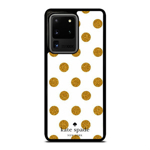 KATE SPADE NEW YORK LOGO GOLDEN POLKADOTS Samsung Galaxy S20 Ultra Case Cover KATE SPADE NEW YORK LOGO GOLDEN POLKADOTS Samsung Galaxy S20 Ultra Case Cover