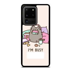 PUSHEEN CAT I'M BUSY Samsung Galaxy S20 Ultra Case Cover
