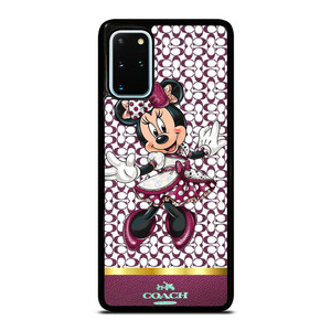 COACH NEW YORK LOGO MINNIE MOUSE DISNEY Samsung Galaxy S20 Plus Case Cover