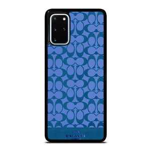 COACH NEW YORK LOGO PATTERN BLUE EMBLEM Samsung Galaxy S20 Plus Case Cover COACH NEW YORK LOGO PATTERN BLUE EMBLEM Samsung Galaxy S20 Plus Case Cover